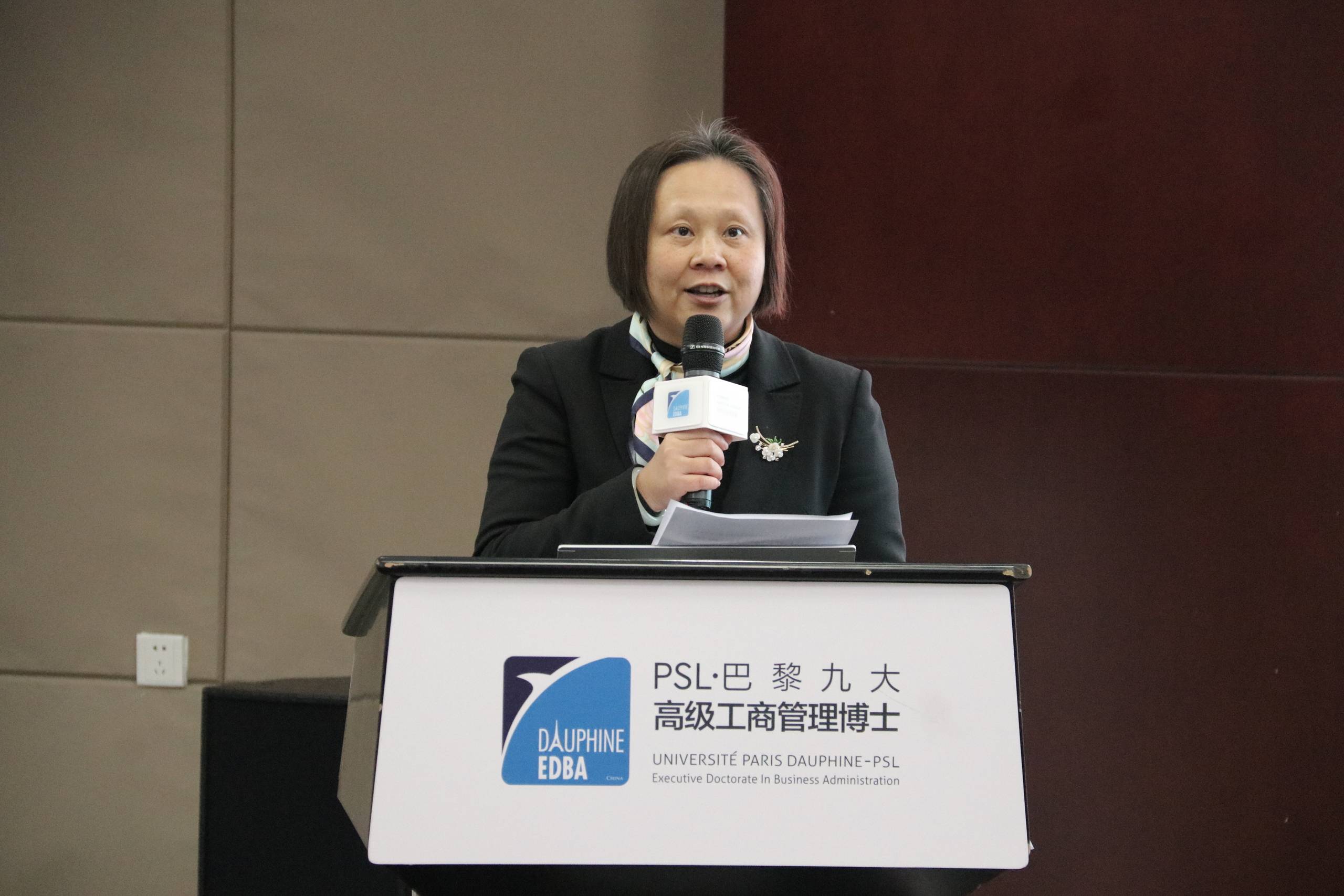 psl·巴黎九大高级工商管理博士项目博士文库“基于中国实践的管理理论”系列学术专著发布会李教授致辞